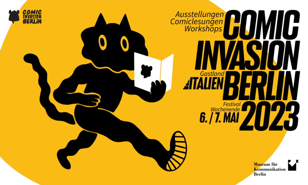 Poster der Comic Invasion Berlin 2023